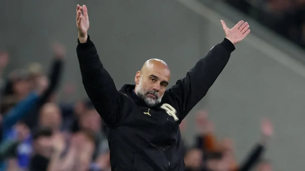 Pep Guardiola disallowed goal